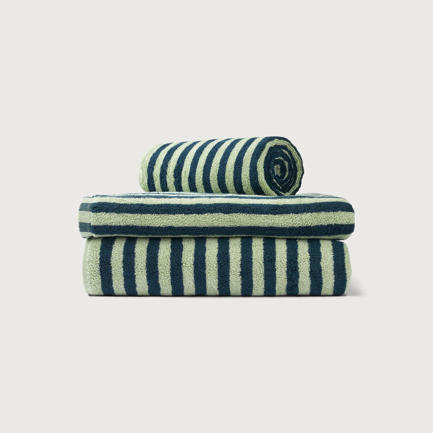Naram Hand Towel Seafoam & Deep Teal, Bongusta, Såininorden