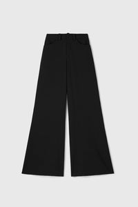 Petiso Drape Pants, Black