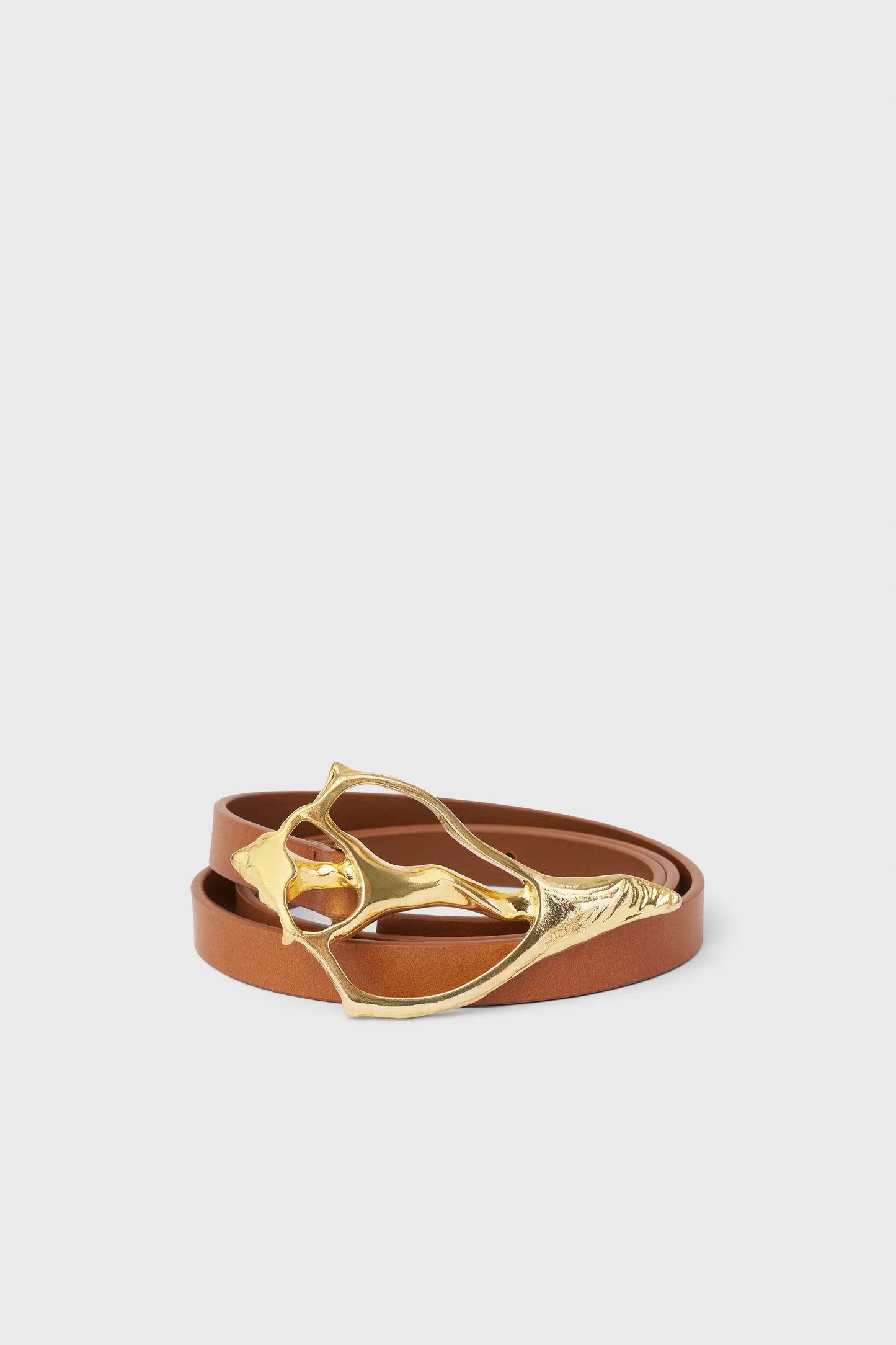 Shell Belt Brown/Gold, Rodebjer, Såininorden