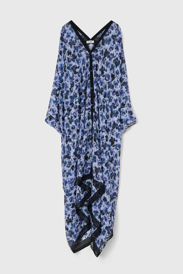 Agave Caftan, Sweet Violet Disty Blue