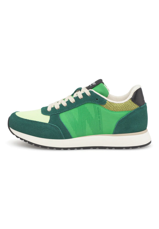 Ronja Sneaker Apple Green Multi, Woden, Såininorden