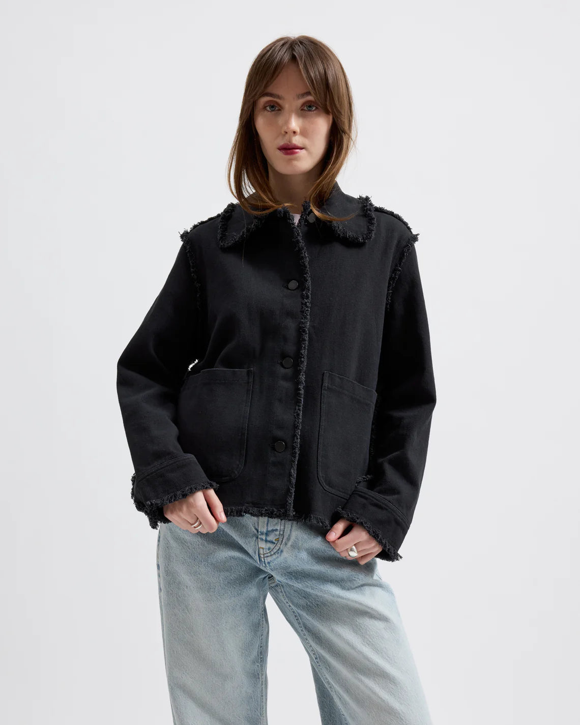 Sissel Distressed Washed Black
