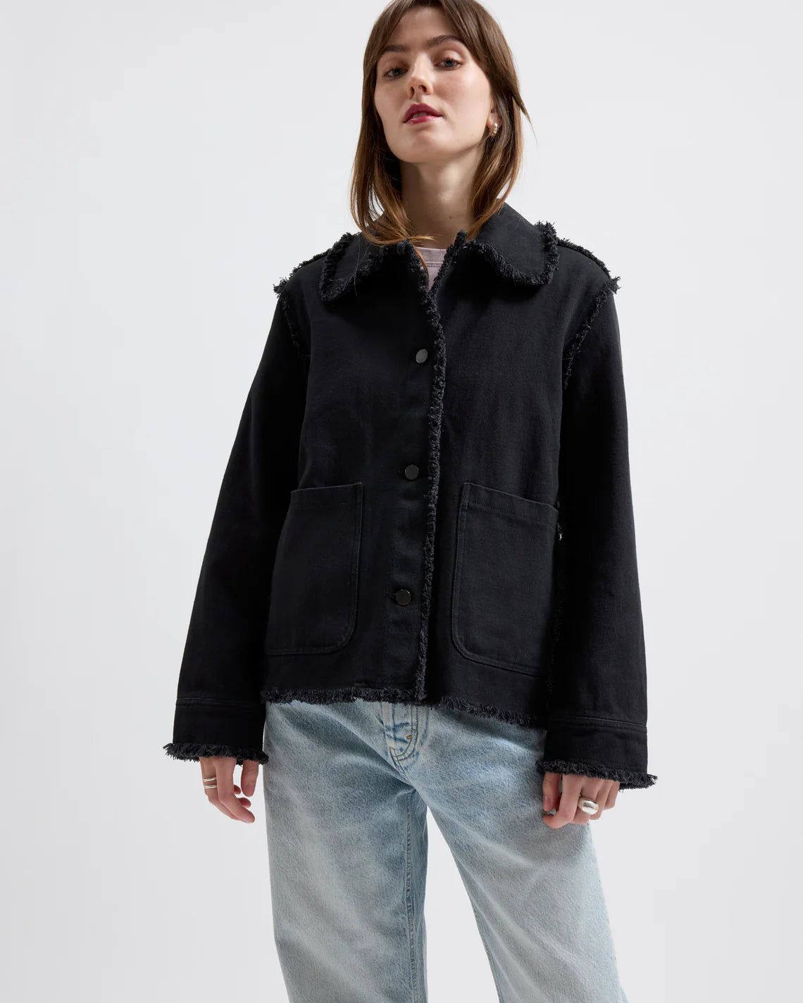Sissel Distressed, Washed Black