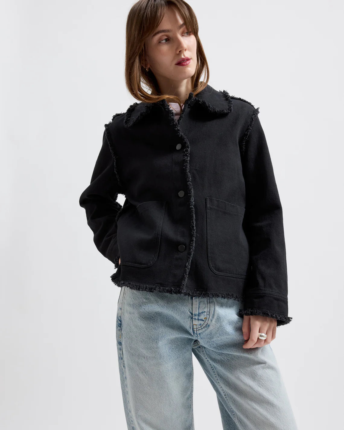 Sissel Distressed, Washed Black