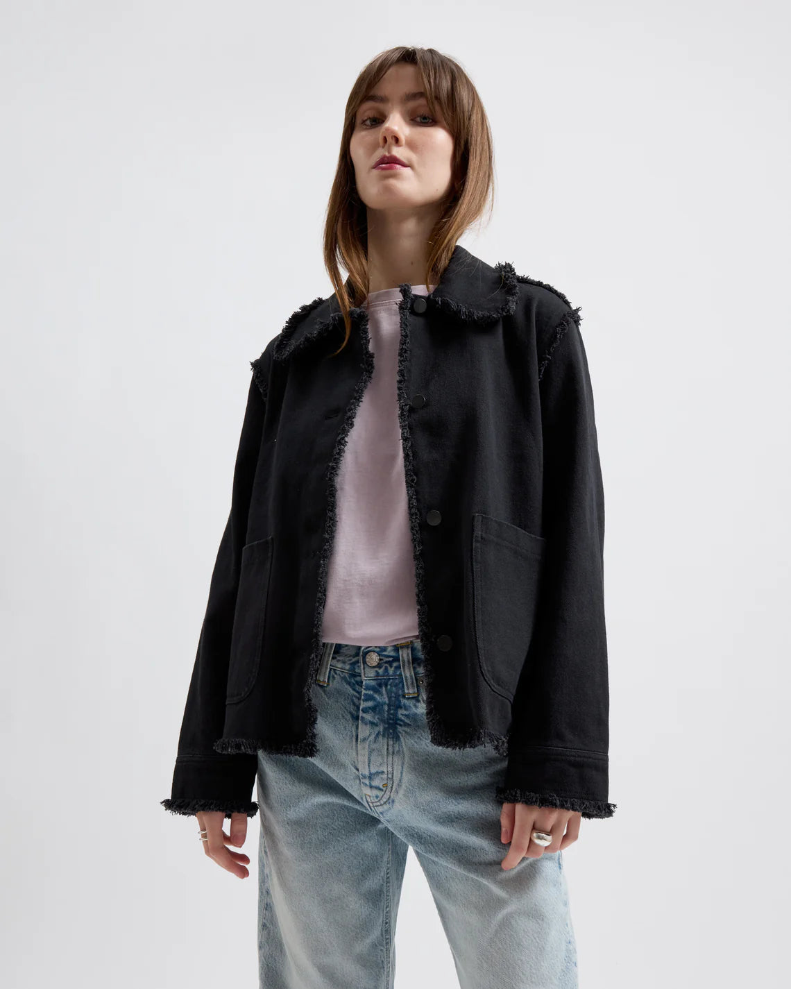 Sissel Distressed, Washed Black