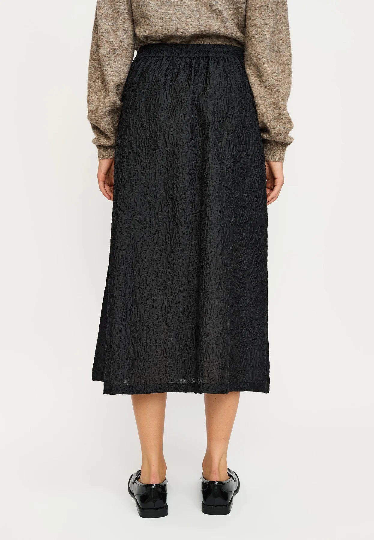 SRAdi Midi Skirt, Black