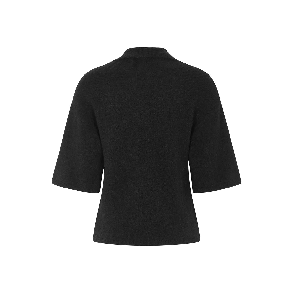 SRAllison Polo SS Knit, Black