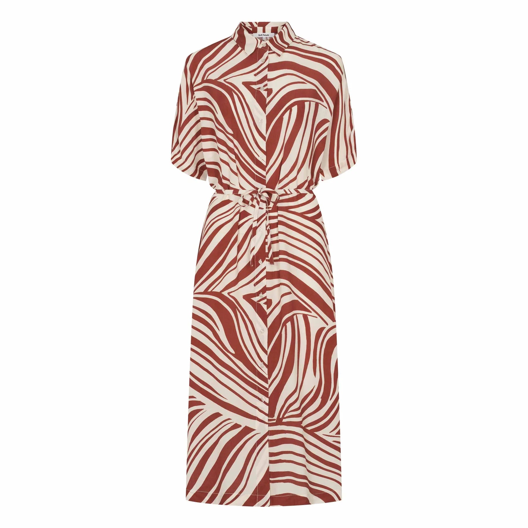 SRBilly Dress Brandy Brown