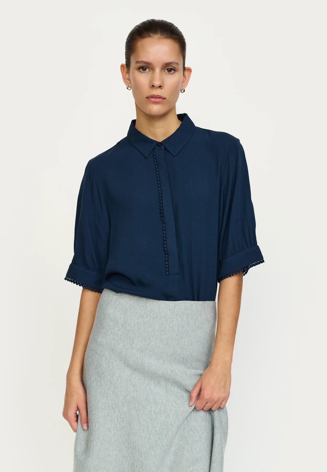 SREbba Mayson Blouse, Total Eclipse