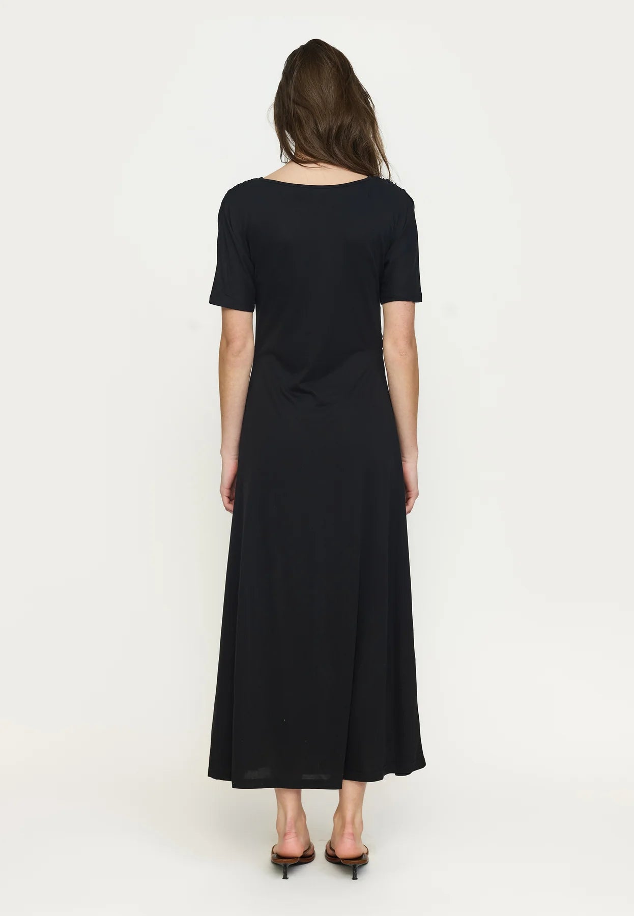 SRElla Drape Dress, Black