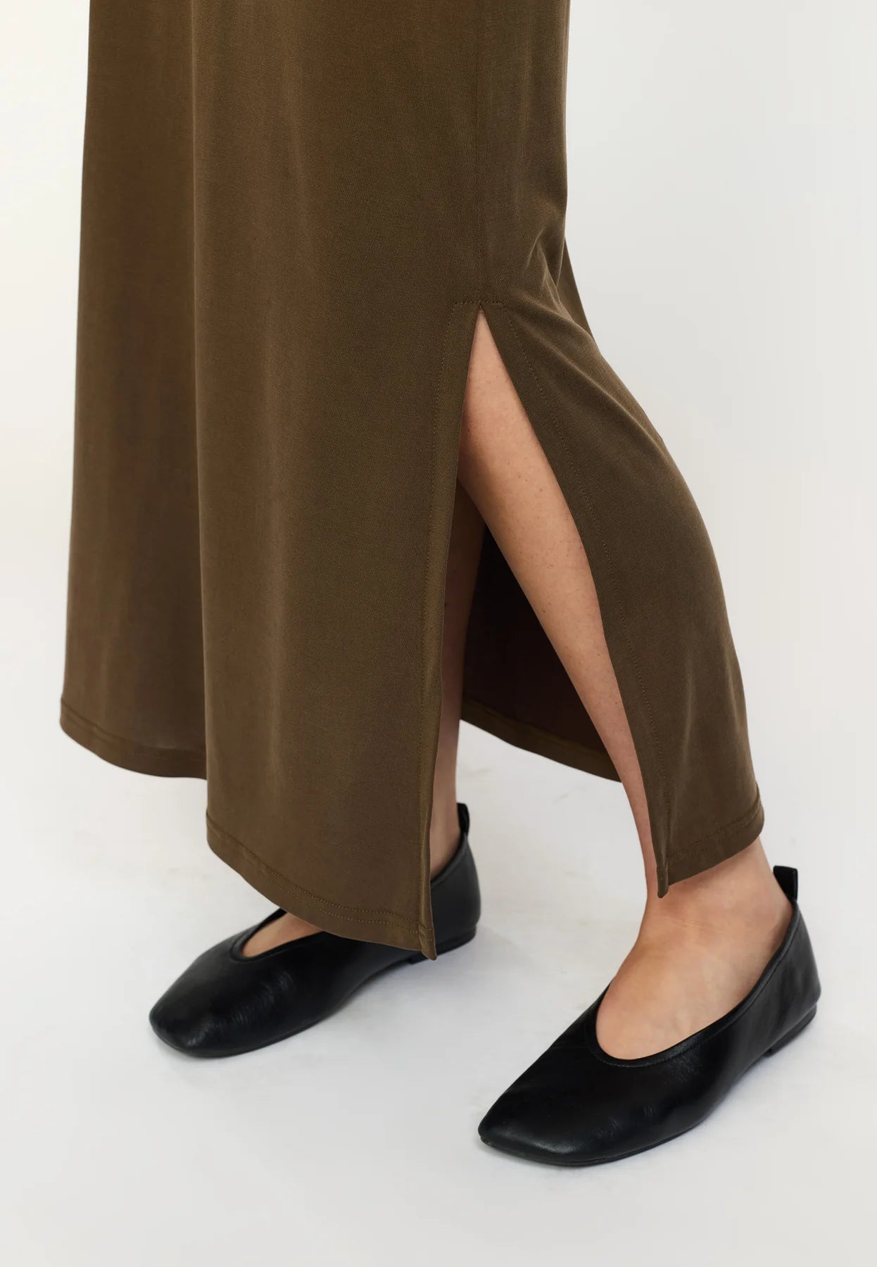 SRElla Midi Skirt, Slate