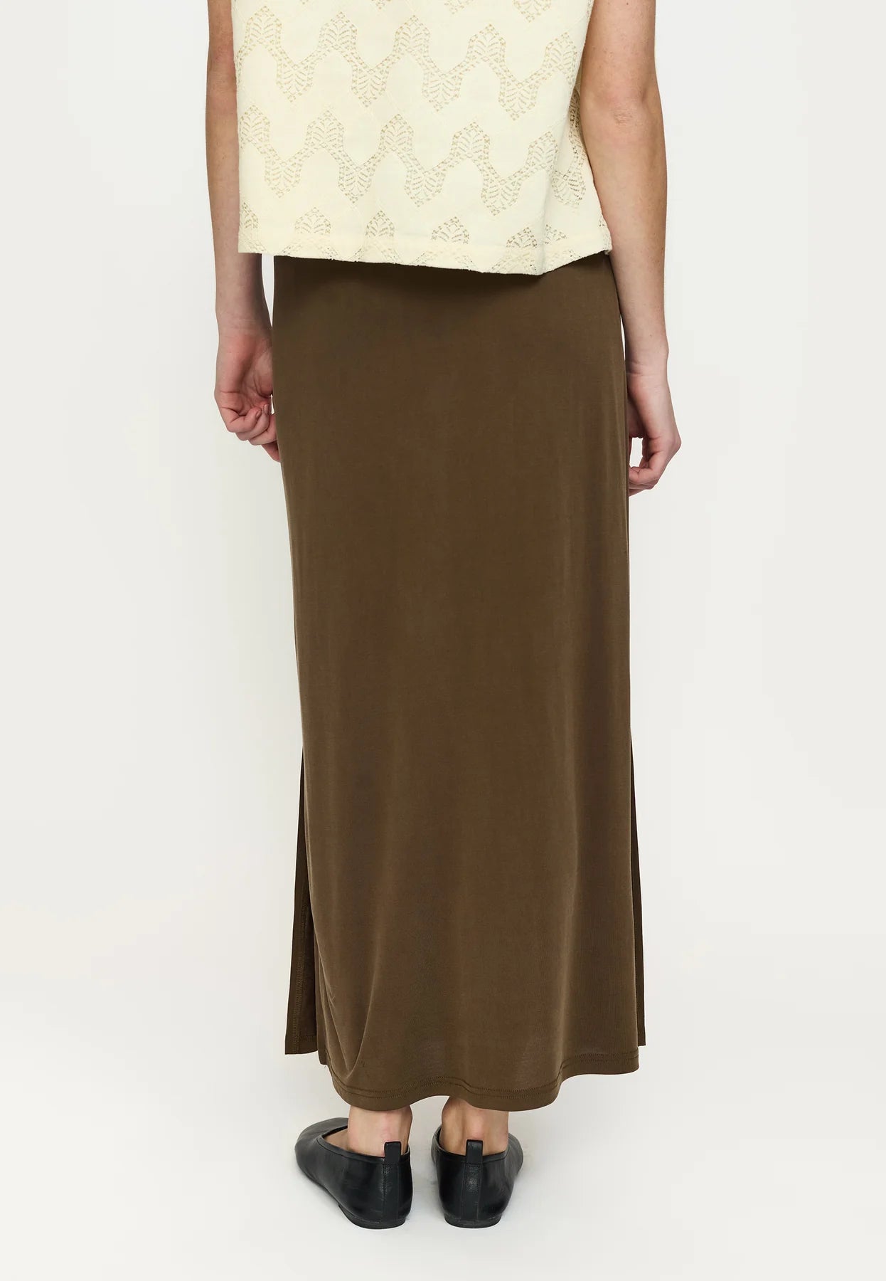 SRElla Midi Skirt, Slate