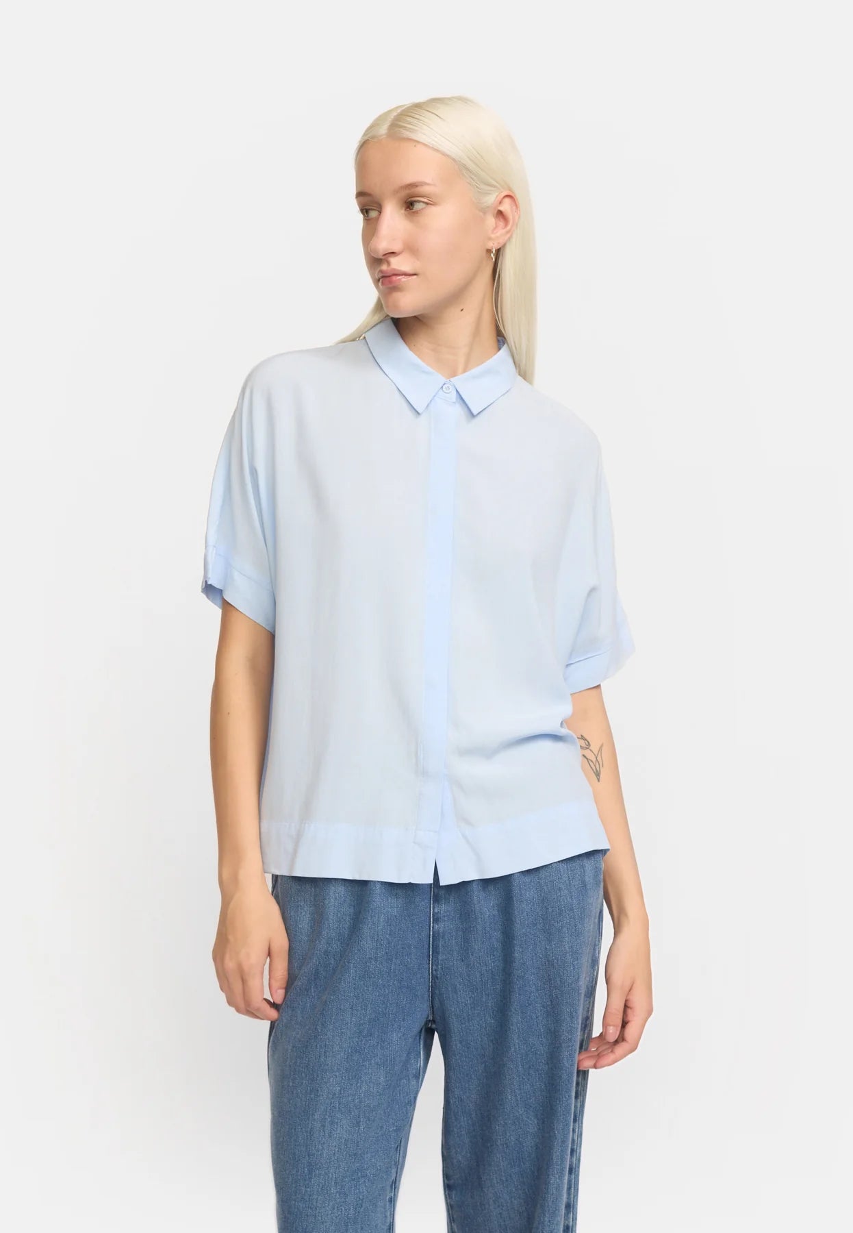 SRFreedom SS Shirt Cashmere Blue, Soft Rebels, Såininorden