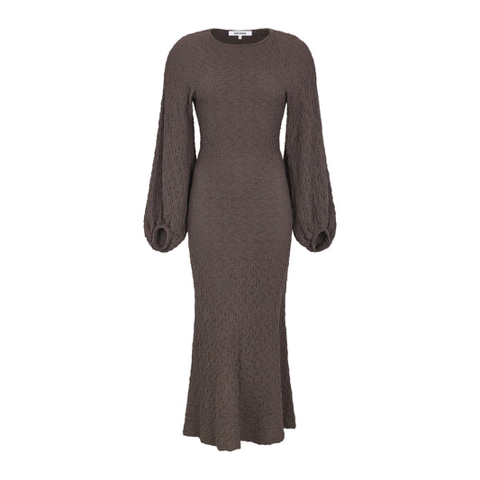 SRGizelle Midi Dress Coffee Bean