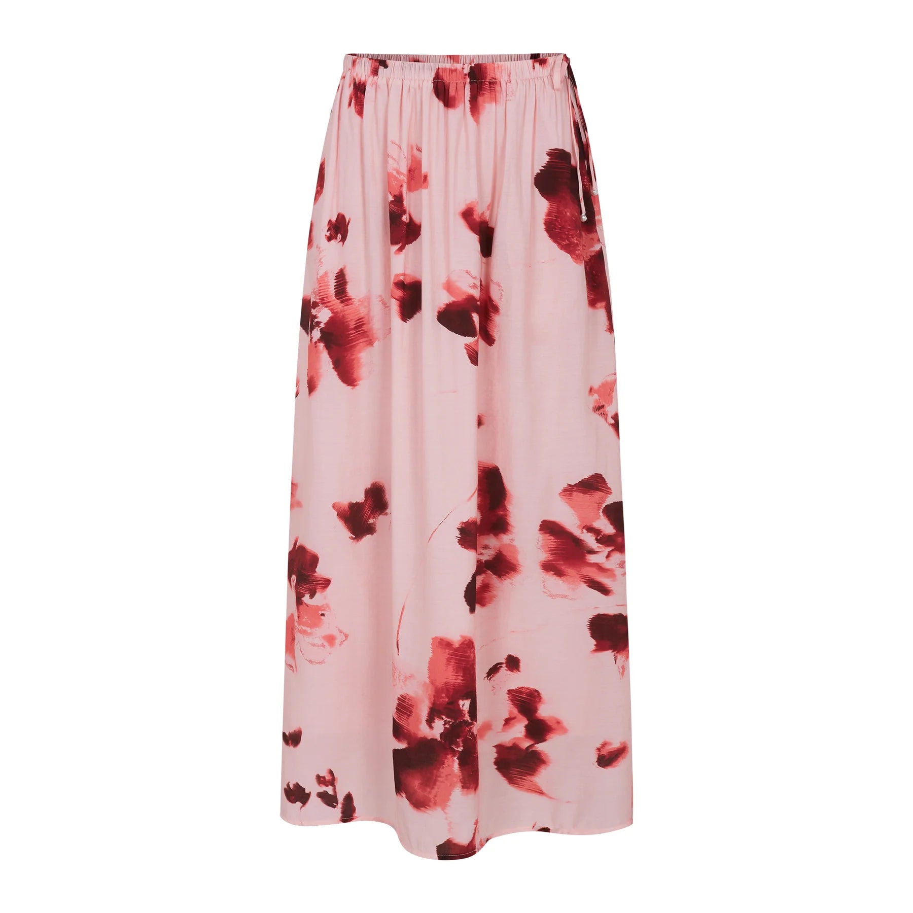 SRHaina Print Skirt Blurred Flower Lotus, Soft Rebels, Såininorden