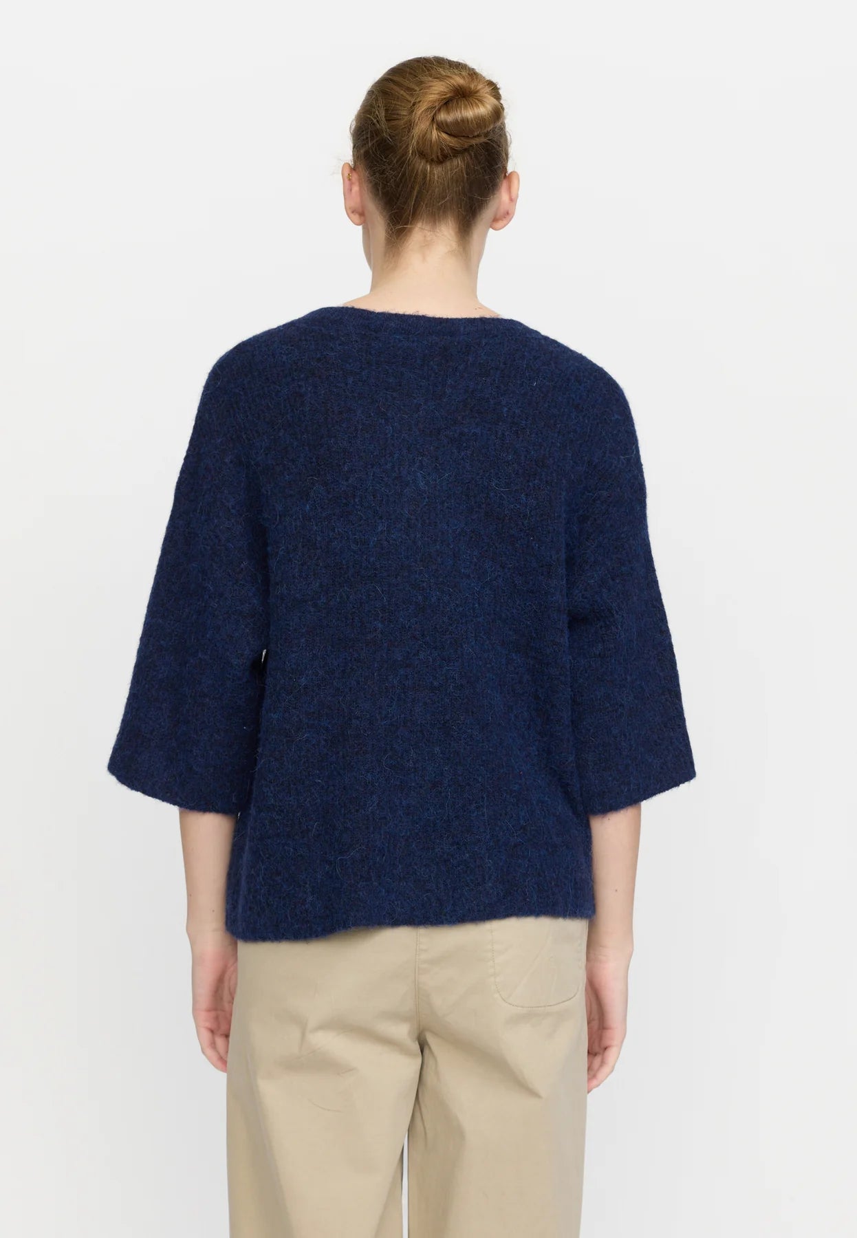 SRHema SS Cardigan Knit, Total Eclipse
