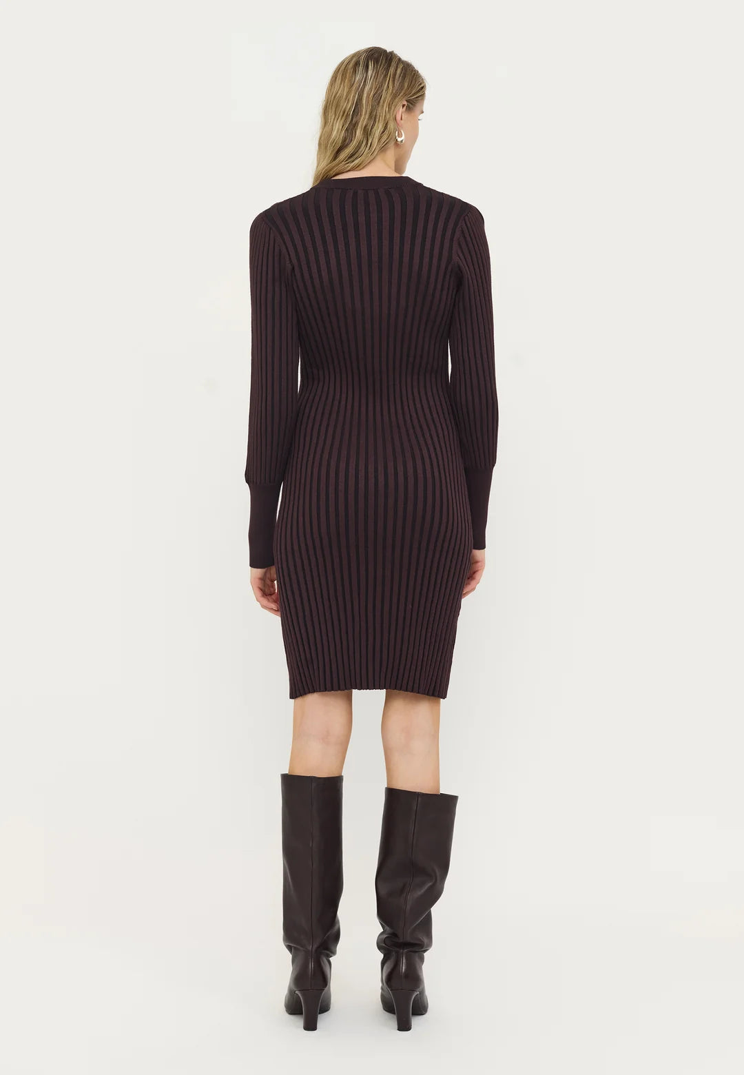 SRJilla Dress Knit, Chocolate Plum