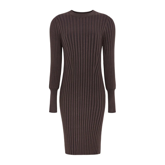 SRJilla Dress Knit Chocolate Plum, Soft Rebels