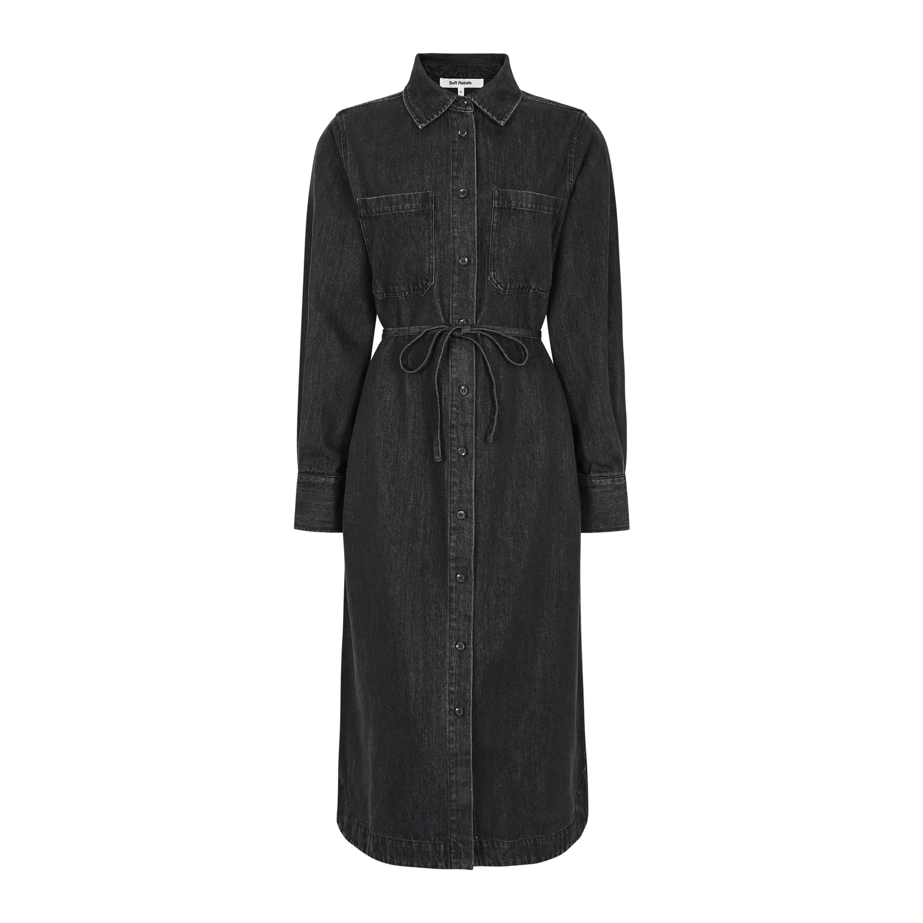 SRKeira Dress Washed Phantom 