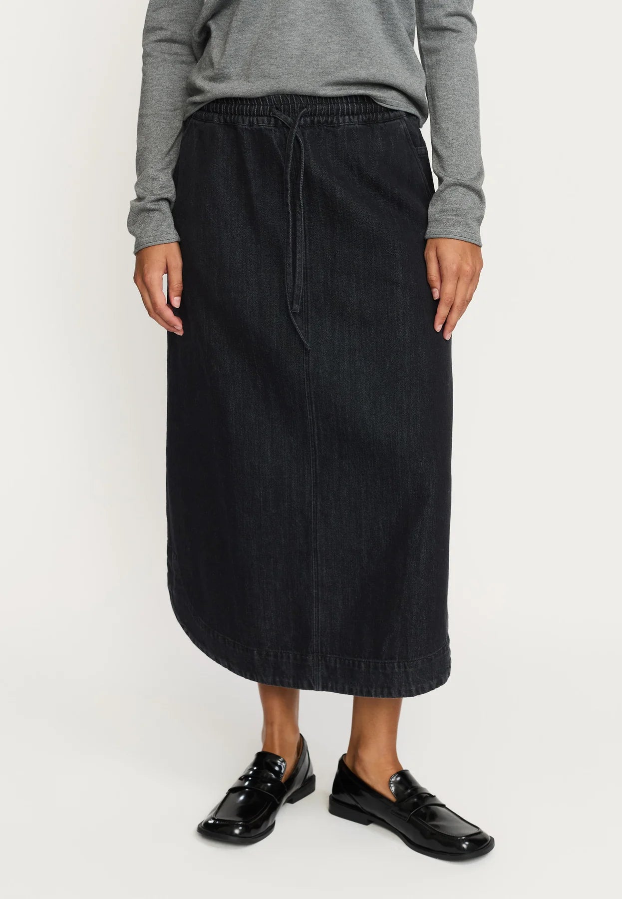 SRKeira Skirt, Washed Phantom
