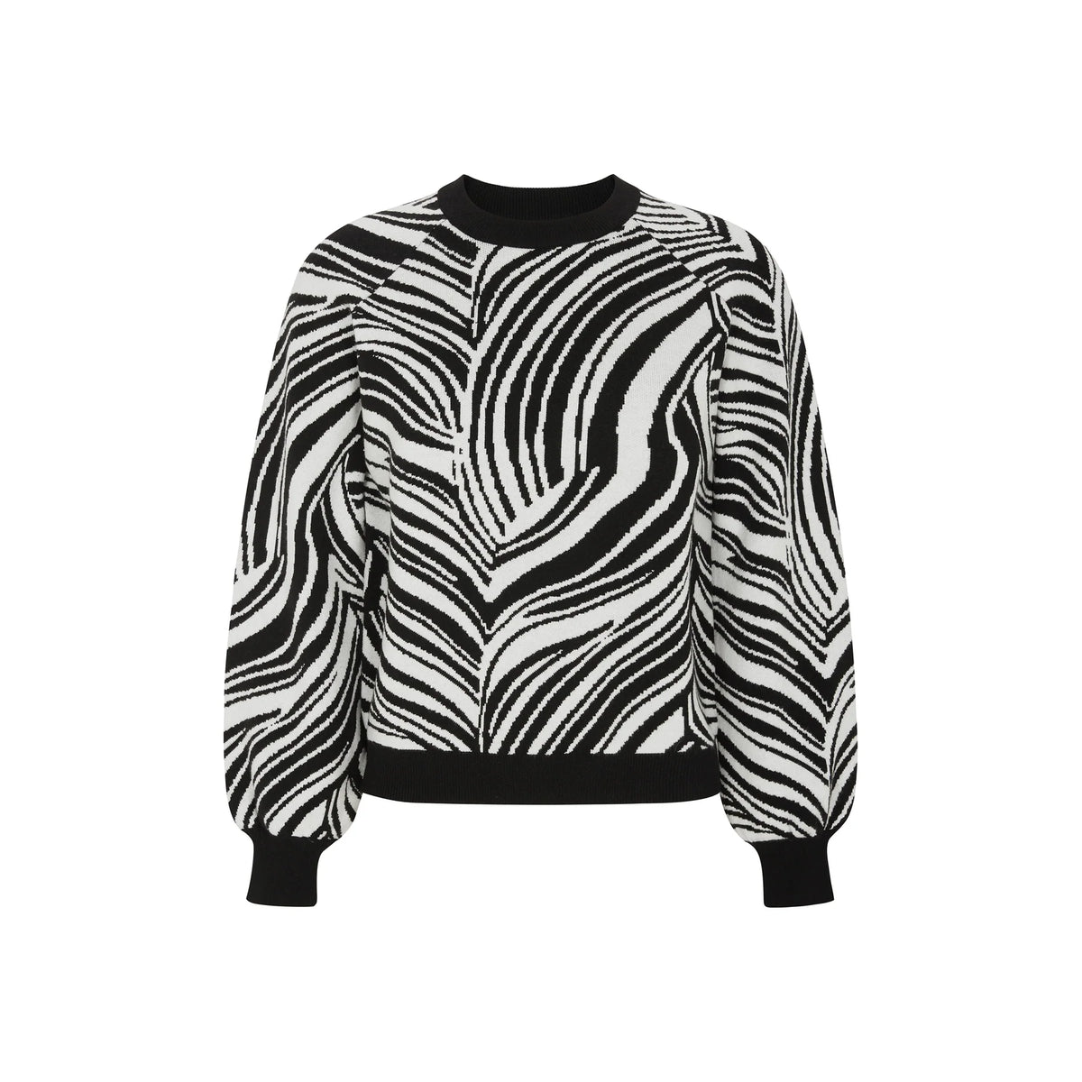 SRLynn Pattern Knit Arctic Wolf, Soft Rebels, Såininorden
