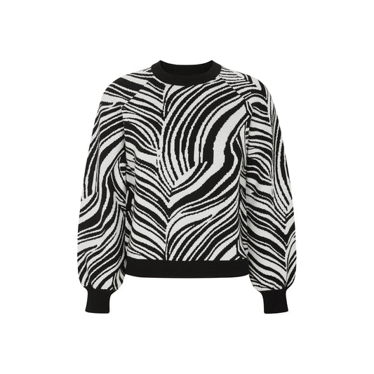 SRLynn Pattern Knit Arctic Wolf, Soft Rebels, Såininorden