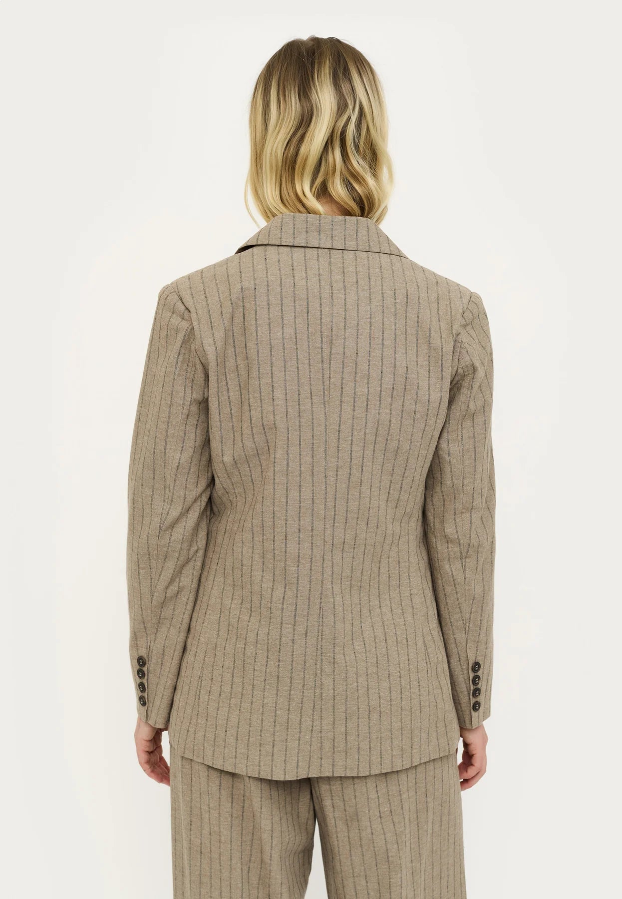 SRMarja Blazer, Greige Melange