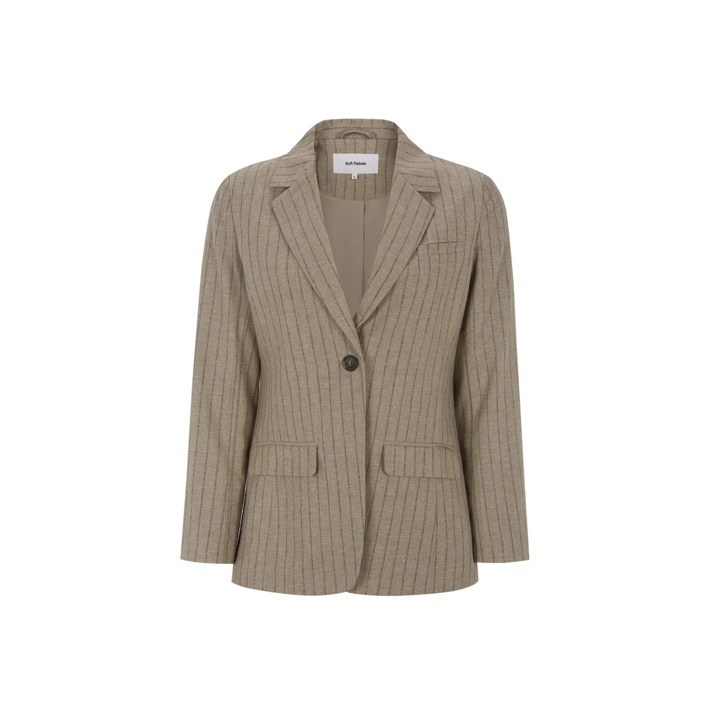 SRMarja Blazer Greige Melange, Soft Rebels, Såininorden
