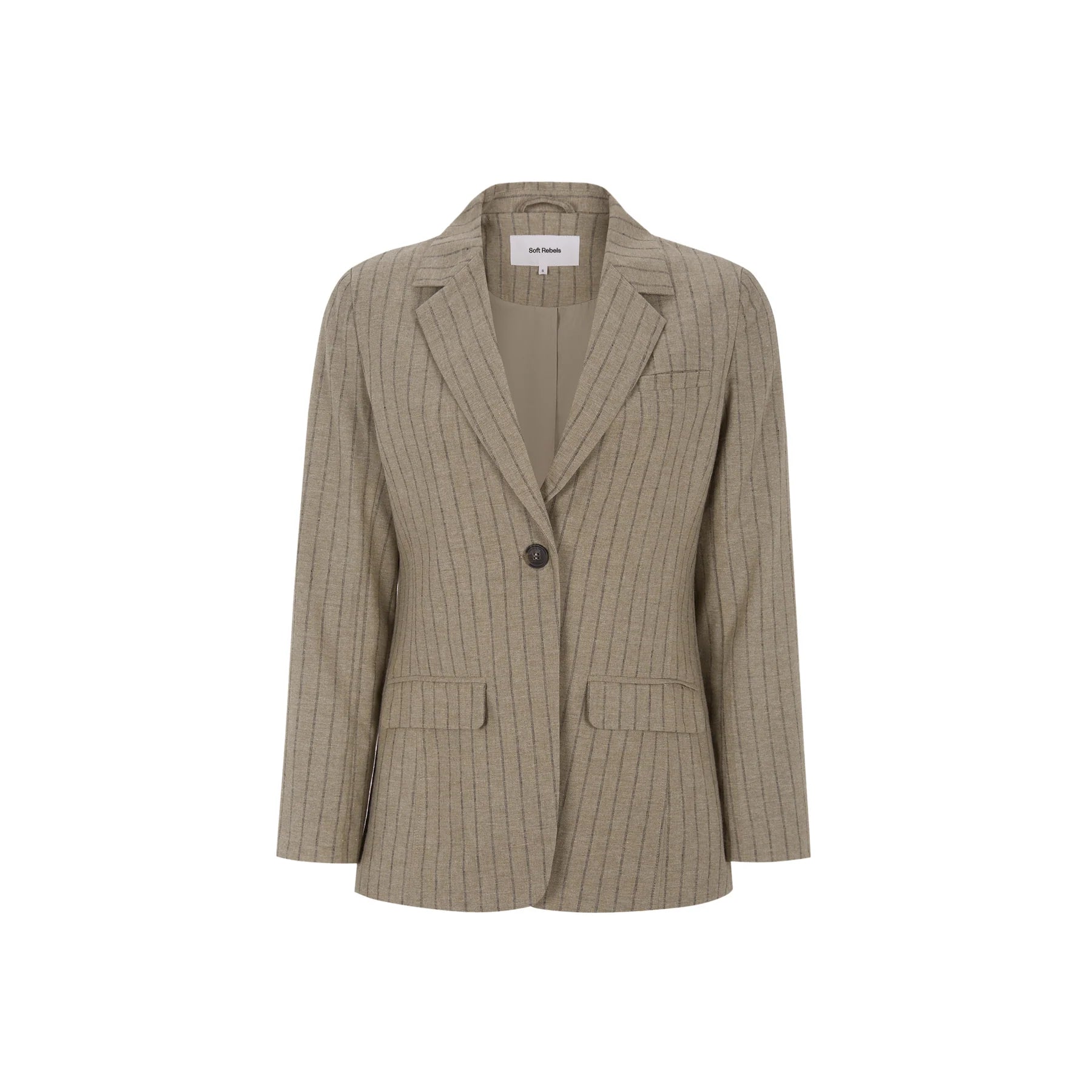 SRMarja Blazer Greige Melange, Soft Rebels, Såininorden