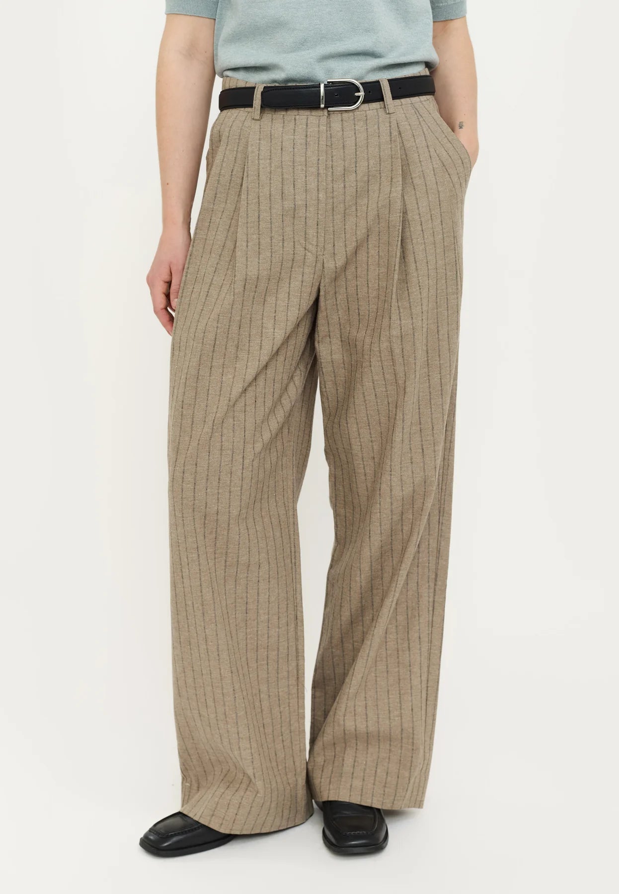 SRMarja Pant, Greige Melange