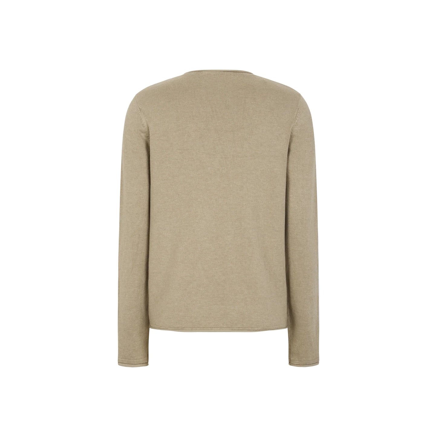 SRMarla O-Neck Roll Edge Knit, Nomad Melange