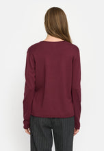 Ladda upp bild till gallerivisning, SRMarla O-Neck Roll Edge Knit, Tawny Port
