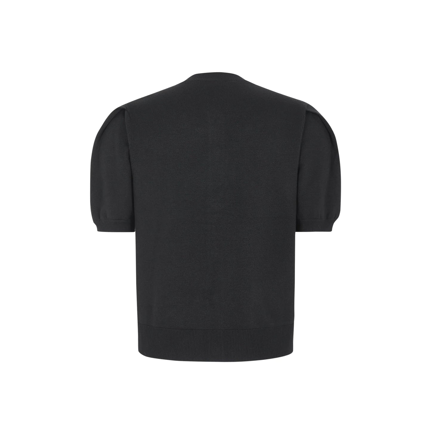 SRMarla SS O-neck Cardigan Knit, Black