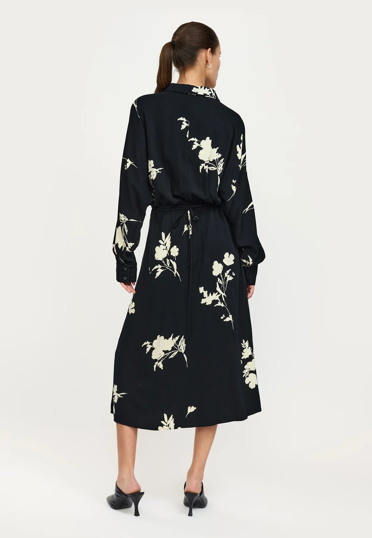SRMelinda Midi Dress, Silent Flower Print