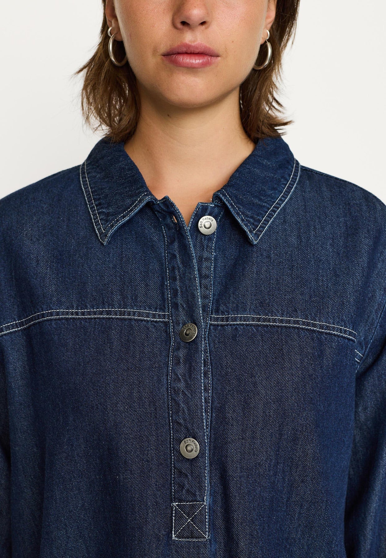 SRPortia Blouse, Dark Blue