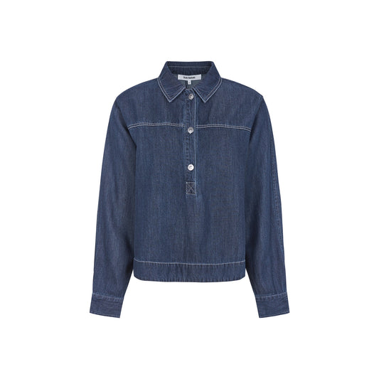 SRPortia Blouse Dark Blue