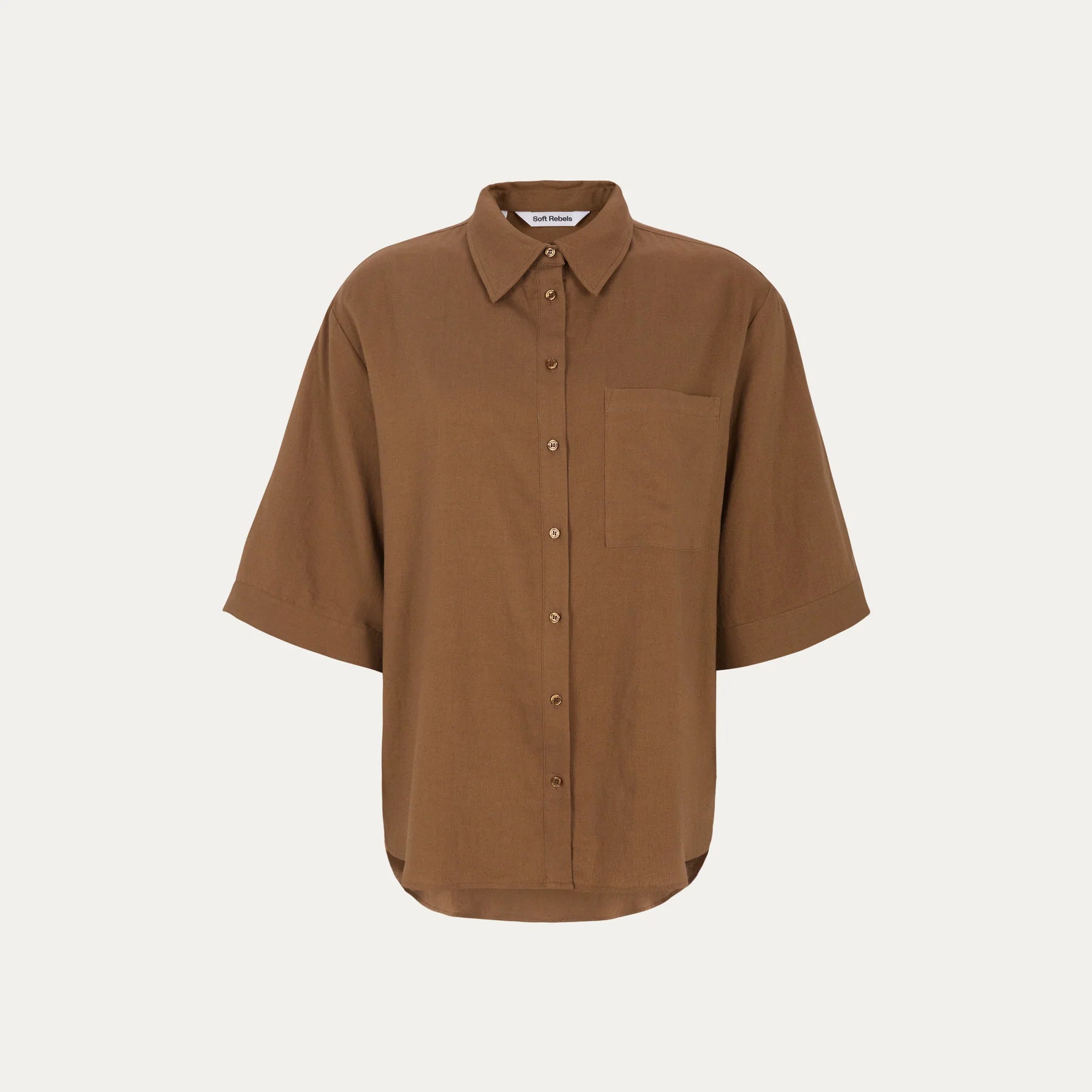 SRYindi Shirt Sepia, Soft Rebels, Såininorden
