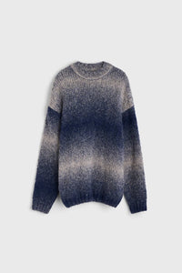 Sri Knitted Sweater, Utility Blue