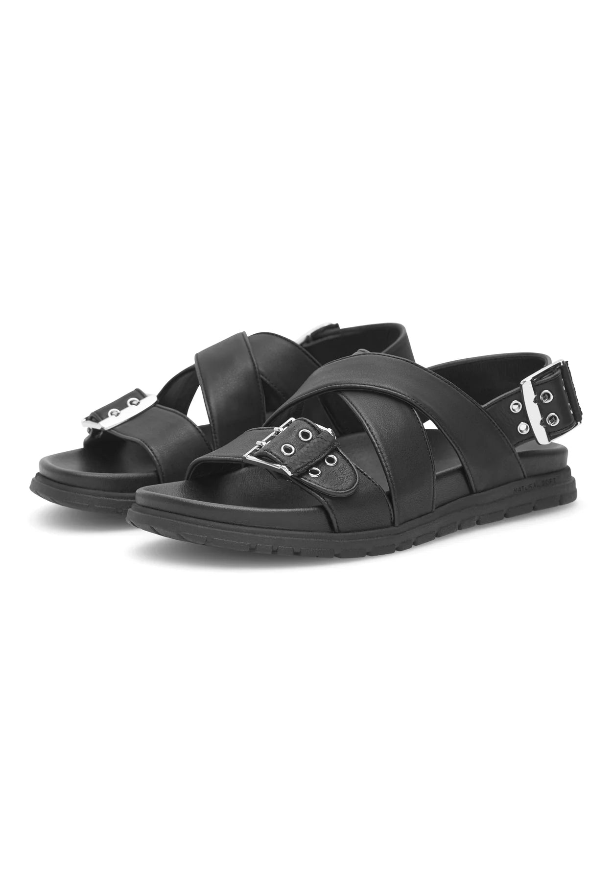 Tea Sandal, Black