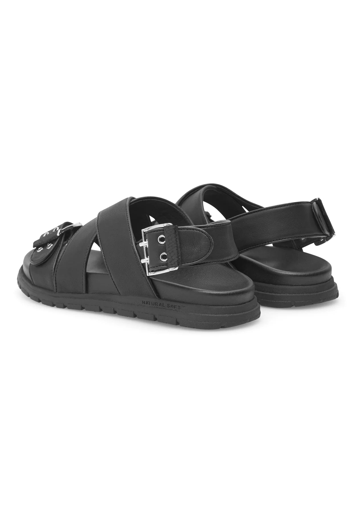 Tea Sandal, Black