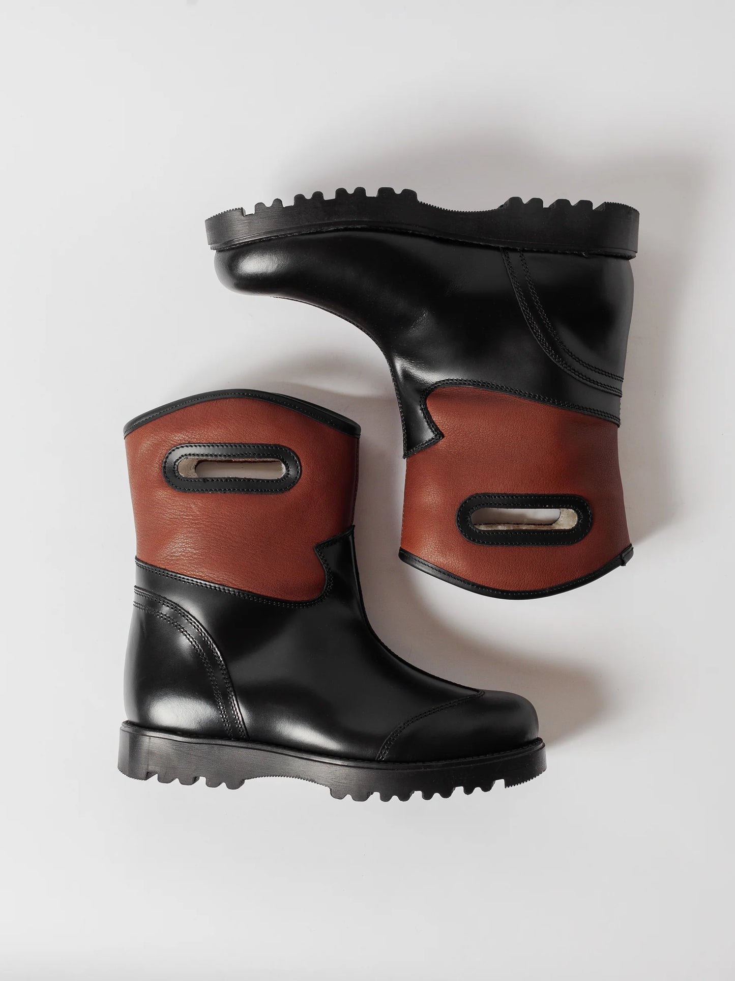 The Alexia Low, Black/Brown