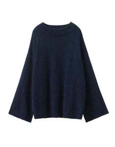 Soft Sweater, Deep Navy