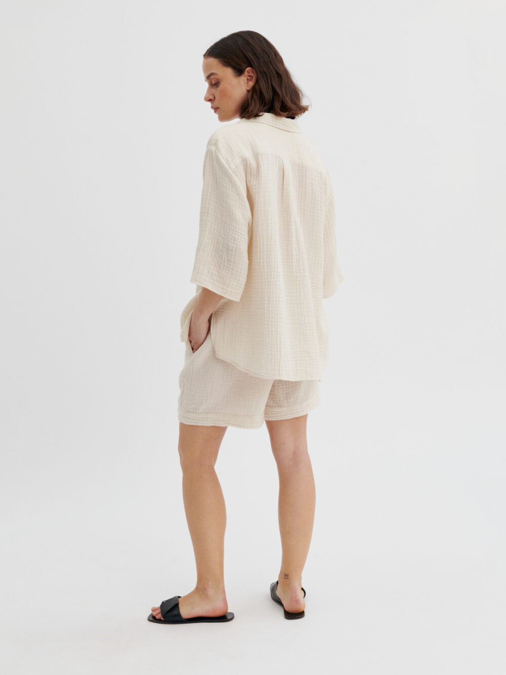 Cosy Shorts, Ivory