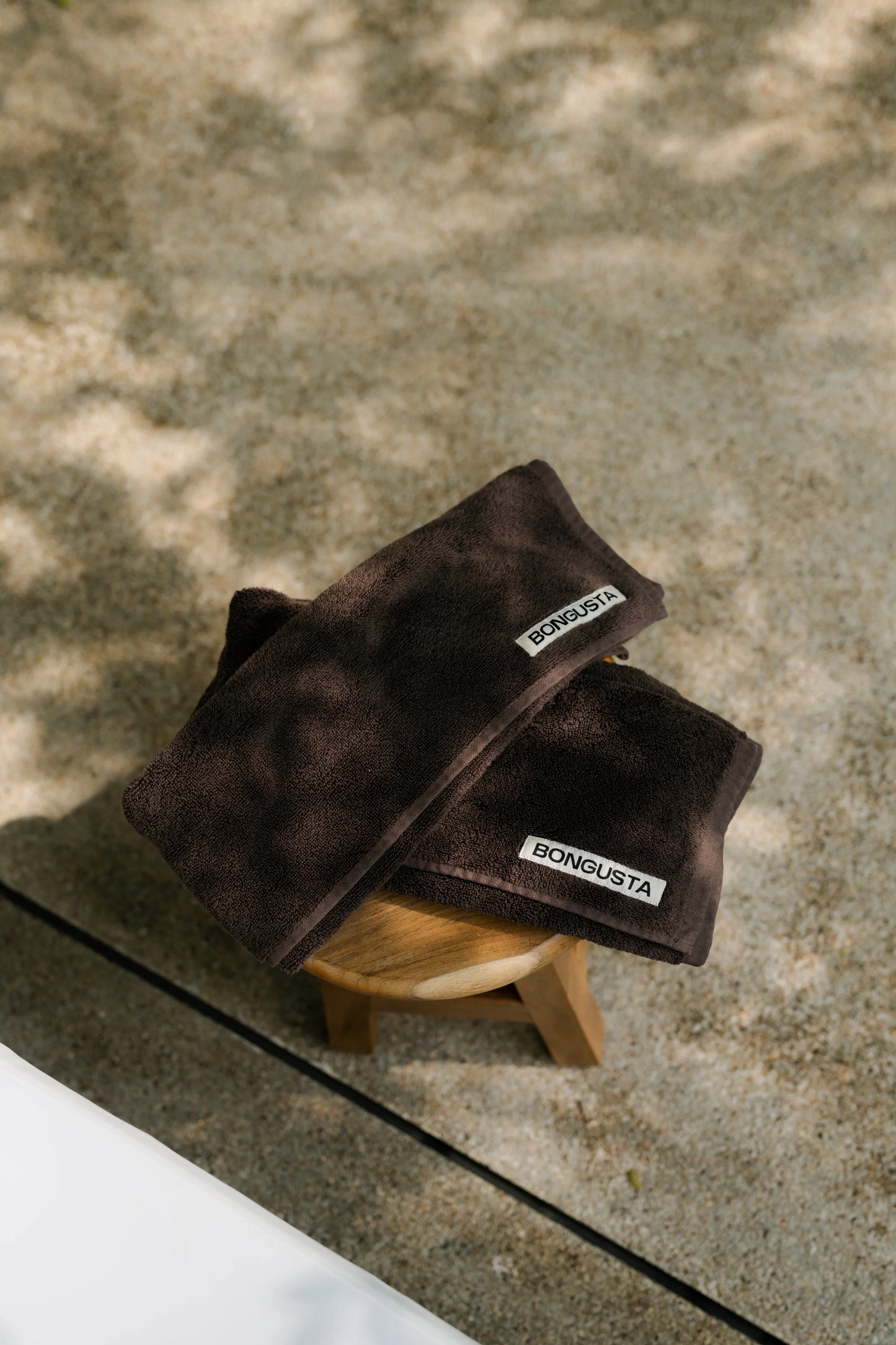 Naram Hand Towel, Coffee