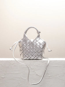 Misu Mini Cross-body Bag, Silver