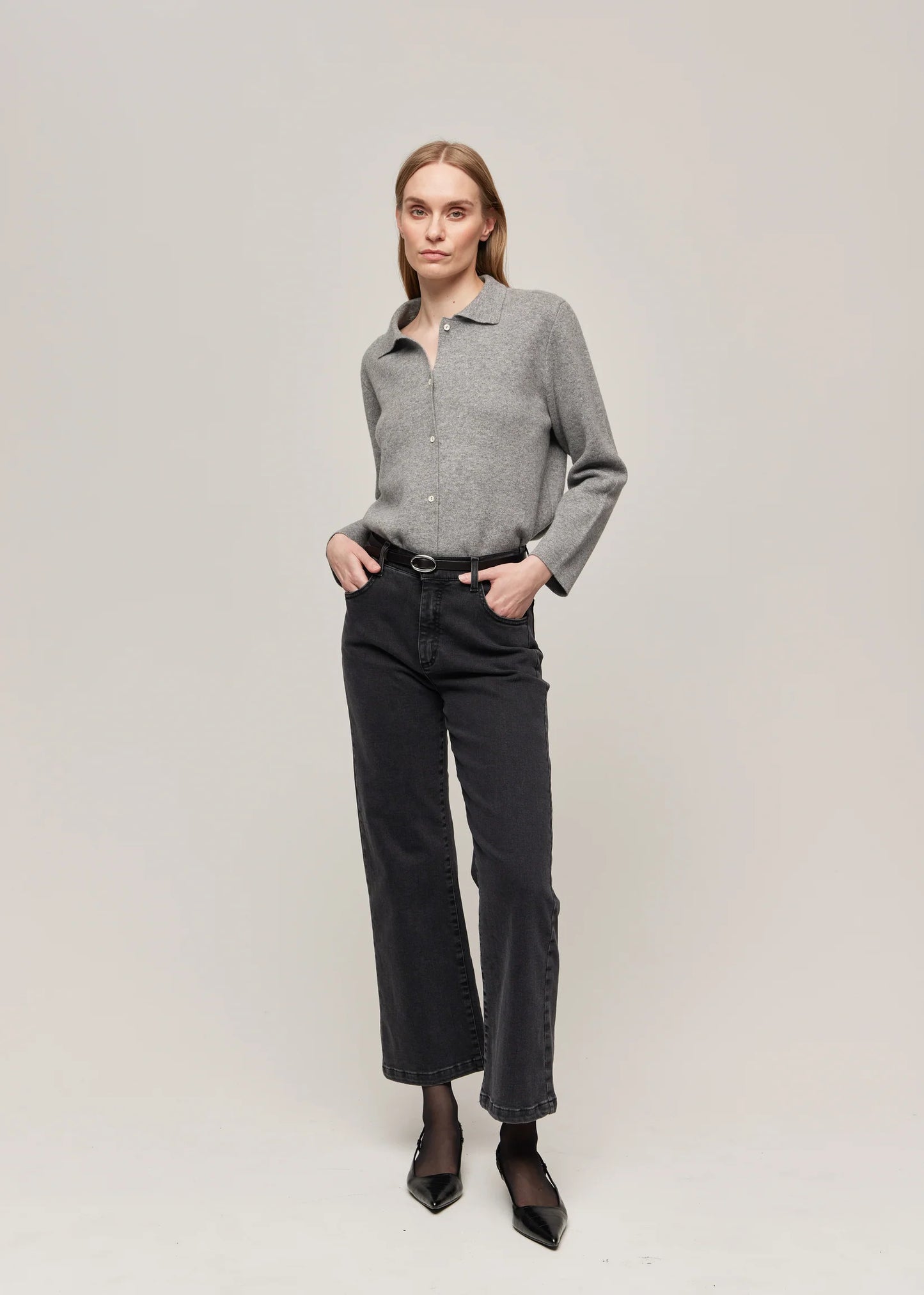Cashmere Jacket Slate, Grey