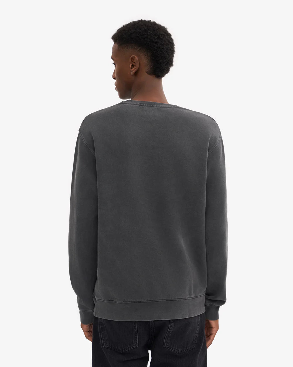 Classic Organic Crew, Faded Black