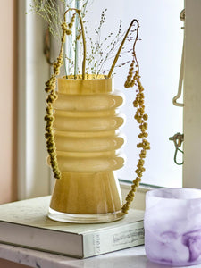 Sahara Vase, Yellow