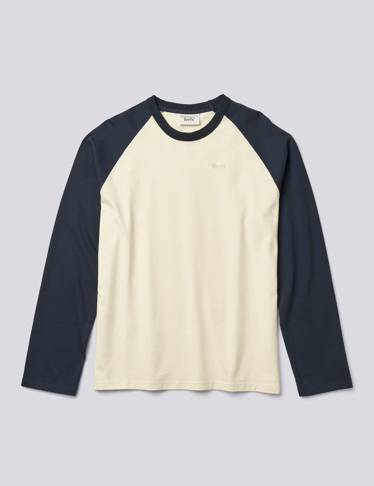 Lake Longsleeve Ecru/Navy, Forét