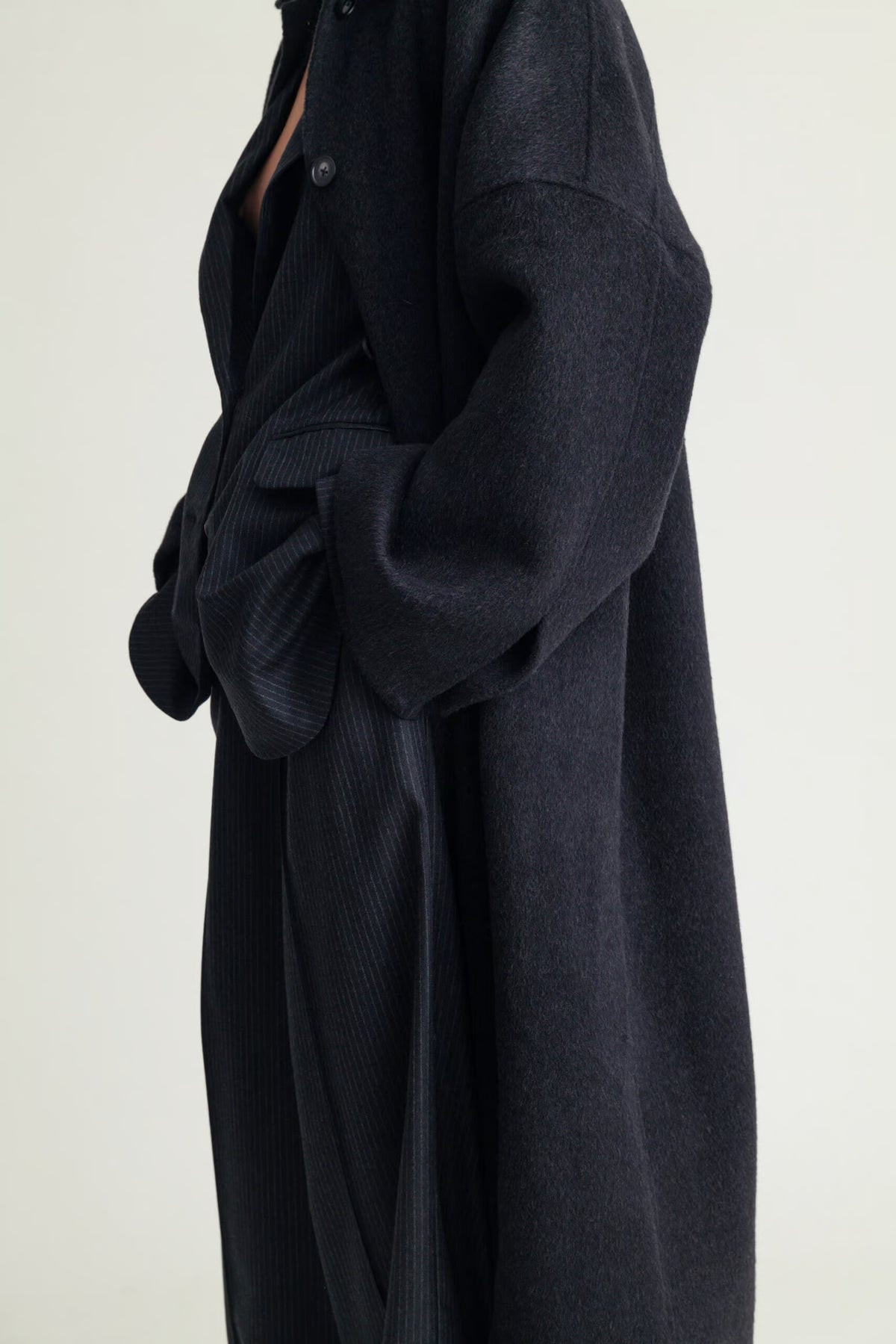 Lyric Coat Cashmere Blend, Black